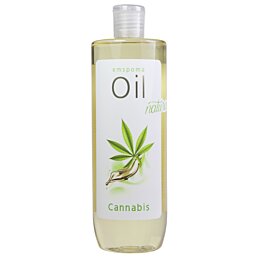 Profesionálny prírodný masážny olej NATURA CANNABIS 500 ml, konopný