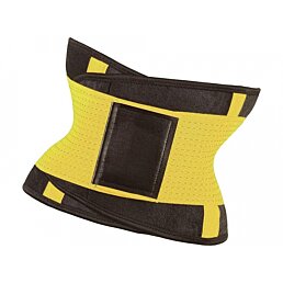 Neoprénový zoštíhľujúci pás, žltý - Náhľad
