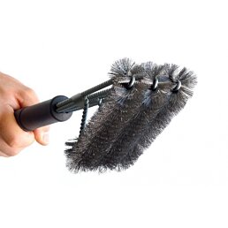 Nerezová oceľová kefa na čistenie grilu s drôtenvými štetinami - Náhľad