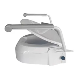 Nadstavec na WC s madlami – nastaviteľná výška 6, 10, 15 cm - Náhľad