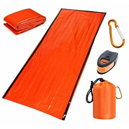 Núdzový outdoorový kempovací termálny spací vak