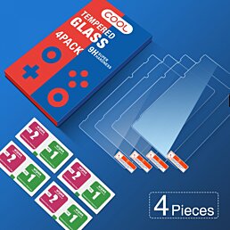 Ochranné sklo pre Nintendo Switch 4x - Náhľad