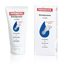 Ochranný krém s 10% urea - hydratácia suchej a šupinatej pokožky, Pedibaehr, 125 ml