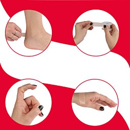 Náplasť proti oderu na nohách - vodotesná ochranná páska - Náhľad