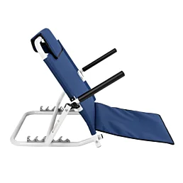 Polohovacia opierka chrbta s podrúčkami pre pacientov - nastaviteľná, skladacia