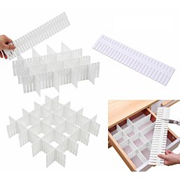 Organizér do zásuvky 47 x 13 cm, biely