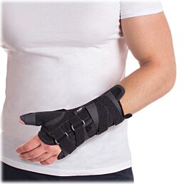 Ortéza zápästia a predlaktia s úchytom na palec "Manumax T" O-1740, veľkosť M, ruka ľavá