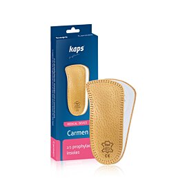 Ortopedické 2/3 kožené vložky do topánok Carmen