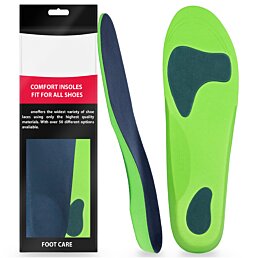 Ortopedické vložky na podporu chodidla, Eva