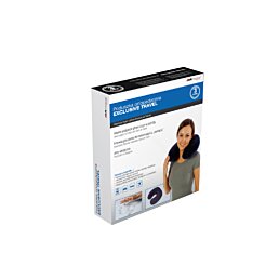 Ortopedický cestovný vankúš EXCLUSIVE TRAVEL - modrý - Náhľad