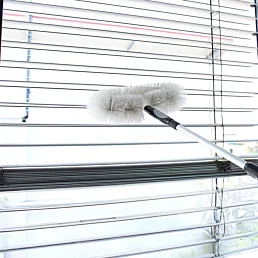 Oválny nadstavec na teleskopickú tyč – prachová kefa na steny a stropy 38 x 20 cm - Náhľad