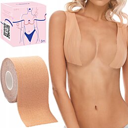 Páska na držanie tvaru, modelovanie poprsia, béžová