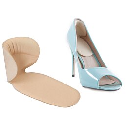 Pätička s vložkou na ochranu chodidla do obuvi 2 v 1