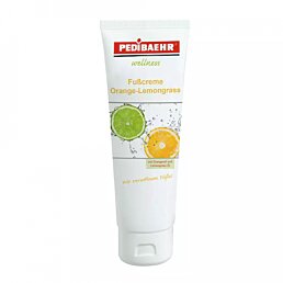 Intenzívne hydratačný krém na nohy s Orange-Lemongrass Pedibaehr 125 ml