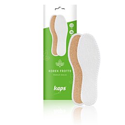 Športové froté vložky do topánok proti zápachu Korek Frotte