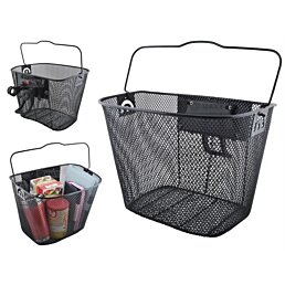 Predný košík na bicykel