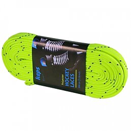 Hokejové ploché voskované reflexné šnúrky do korčulí dĺžka