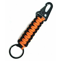 Prívesok na kľúče s karabínou - paracord - Náhľad