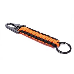Prívesok na kľúče s karabínou - paracord