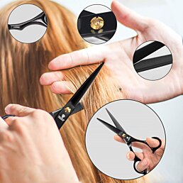 Profesionálna kadernícka sada na strihanie, HairCut 9ks - Náhľad