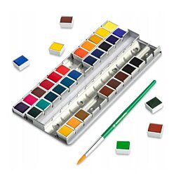 Profesionálna sada na akvarelové maľovanie pre nováčikov a skúsených profesionálov 40 ks - Náhľad
