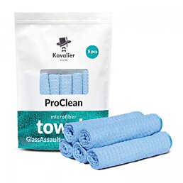 Profesionálne mikrovlákno na sklo, čelné sklo, 390 g/m2, Glasspolisher - 5 ks