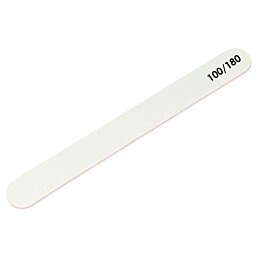 Profesionálny pilník obojstranný rovný so zrnitosťou 100/180, biela