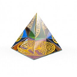 Pyramída pre zlepšenie toku energií  – Strom života, 9 cm