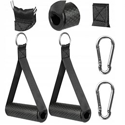 Rukoväte na ťažnú kladku na cvičenie DelToid, 2 ks