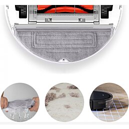 Sada 8 náhradných mopov pre Roborock S7, S7+, S7 MAX, S7 ULTRA z mikrovlákna