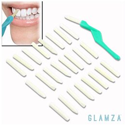 Sada na čistenie,  leštenie a bielenie zubov - 25ks