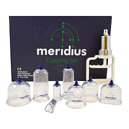 Sada plastových baniek na vákuové bankovanie s pištoľou Meridius, 17 ks