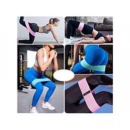 Sada textilných odporových gúm - 3 úrovne odporu - Náhľad