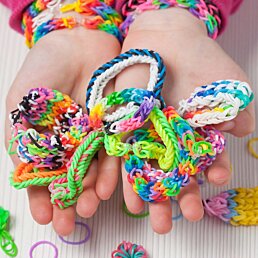 Sada na výrobu náramkov z gumičiek, BMK-6700 - Náhľad