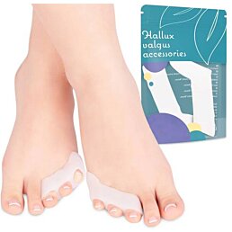 Separátor malíčka na nohe na 3 prsty, 2ks