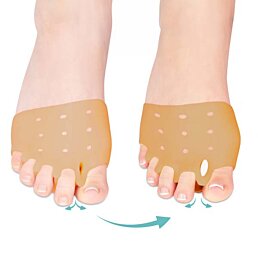 Gélový korektor -ortéza s oddeľovačom prstov 5 v 1 - odpruženie metatarzálnej kosti - Náhľad