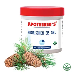 Sibírsky chladivý gél na svaly a kĺby s mentolom - 250 ml