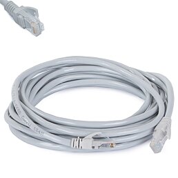 Sieťový kábel RJ45, CAT6 - 5m šedý