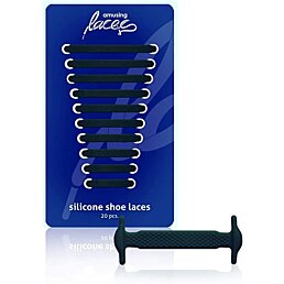 Silikónové šnúrky do topánok Amusing Laces 20 ks