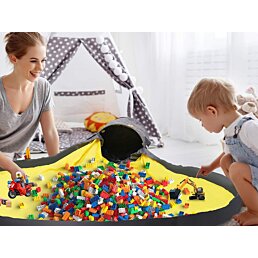 Skladací kôš na hračky s hracou podložkou 2 v 1 Blackbird - Náhľad