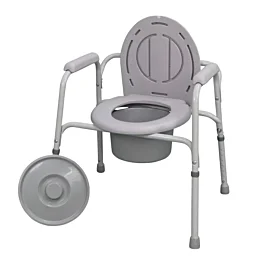 Skladacie nepojazdné toaletné WC kreslo Michael RF-805, nosnosť 120 kg