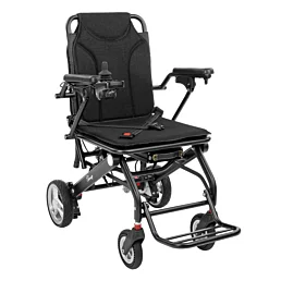 Elektrický skladací vozík pre imobilných SMART-TIM, čierny - 115 kg