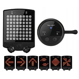 Svetlo na bicykel so smerovkami, Safebike