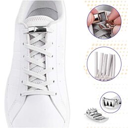 Šnúrky bez viazania a s magnetickým klipom