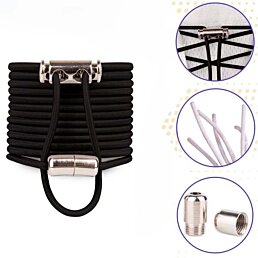 Šnúrky bez viazania s kovovými prackami - Náhľad