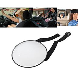 Spätné zrkadlo pre kontrolu dieťaťa v aute - 17 cm