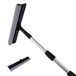 Teleskopická tyč so stierkou na čistenie okien - hliníkové telo, 8 m