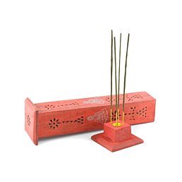 Stojan na vonné kužele a tyčinky Veža Budha, 30cm - Náhľad