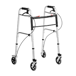 Štvorkolesové chodítko s ručnými brzdami JMC-C 3224 