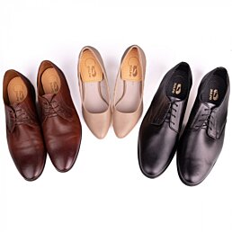 Podpätky na ostrohy koža - latex, Pecari, čierna M (35-40) - Náhľad